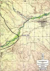 Lovell Quadrangle, showing a Bridger Trail Crossing, - Acknowledgements #25
